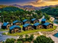 충청남도 청양군 펜션 건축 조감도 | 숙박시설 외관 디자인