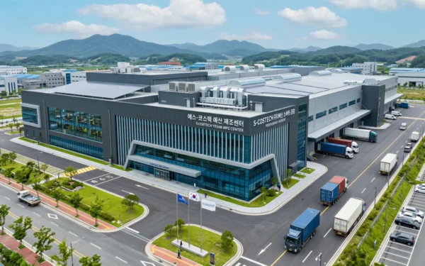 예산군 고덕면 산업단지 공장 조감도