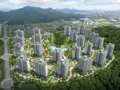 내포신도시 아파트 조감도 및 부분 투시도