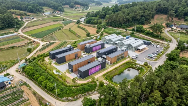 딸기재배 컨테이너 스마트팜 조감도 제작 | 스마트팜 건축 디자인