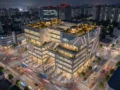 상업시설 건축 조감도 제작 | 복합상업시설 3D 투시도