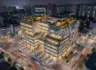 상업시설 건축 조감도 제작 | 복합상업시설 3D 투시도